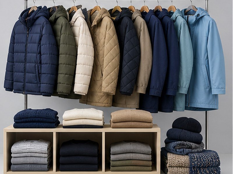Wholesale coats, jackets, knitwear and seasonal outerwear