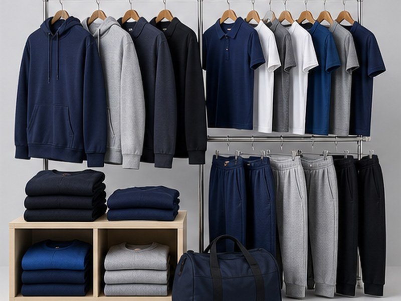Wholesale sportswear, hoodies, polo shirts and casual apparel